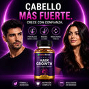 Hair Growth 120 Cápsulas | Reduce la Caída y Recupera un Cabello Más Fuerte y con Volumen 💜